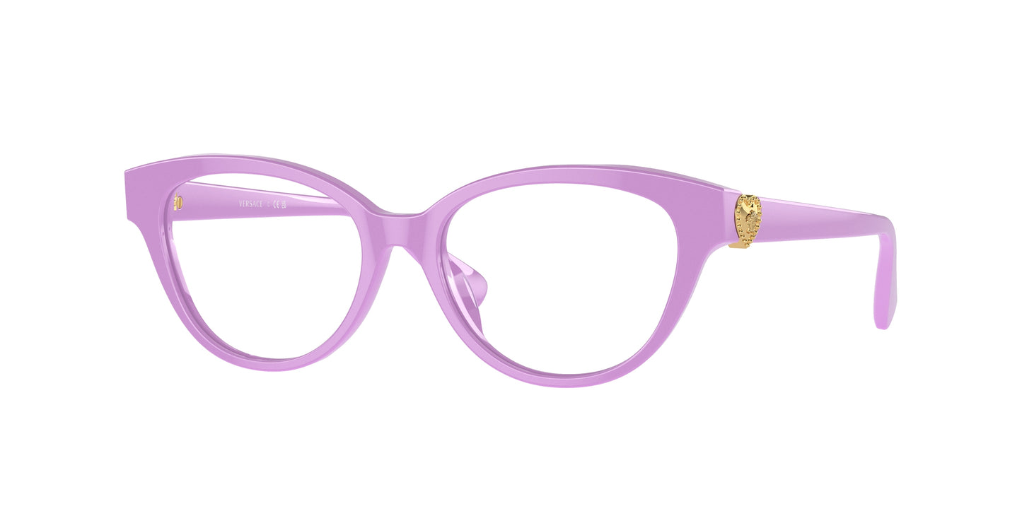 Versace Kids VK3004 Cat Eye Eyeglasses 5424-Lavander 48-130-15 - Color Map Violet