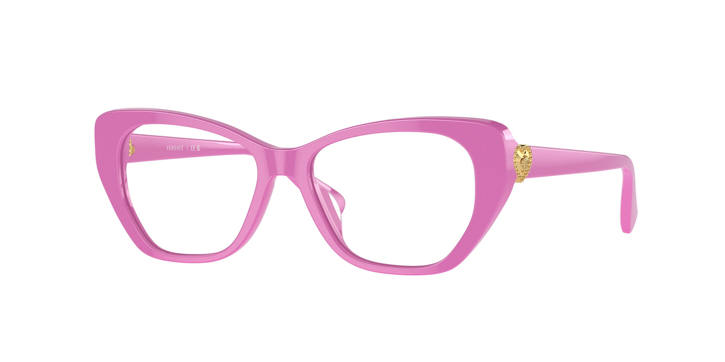 Versace Kids VK3005U Irregular Eyeglasses 5425-Pink 47-130-14 - Color Map Pink