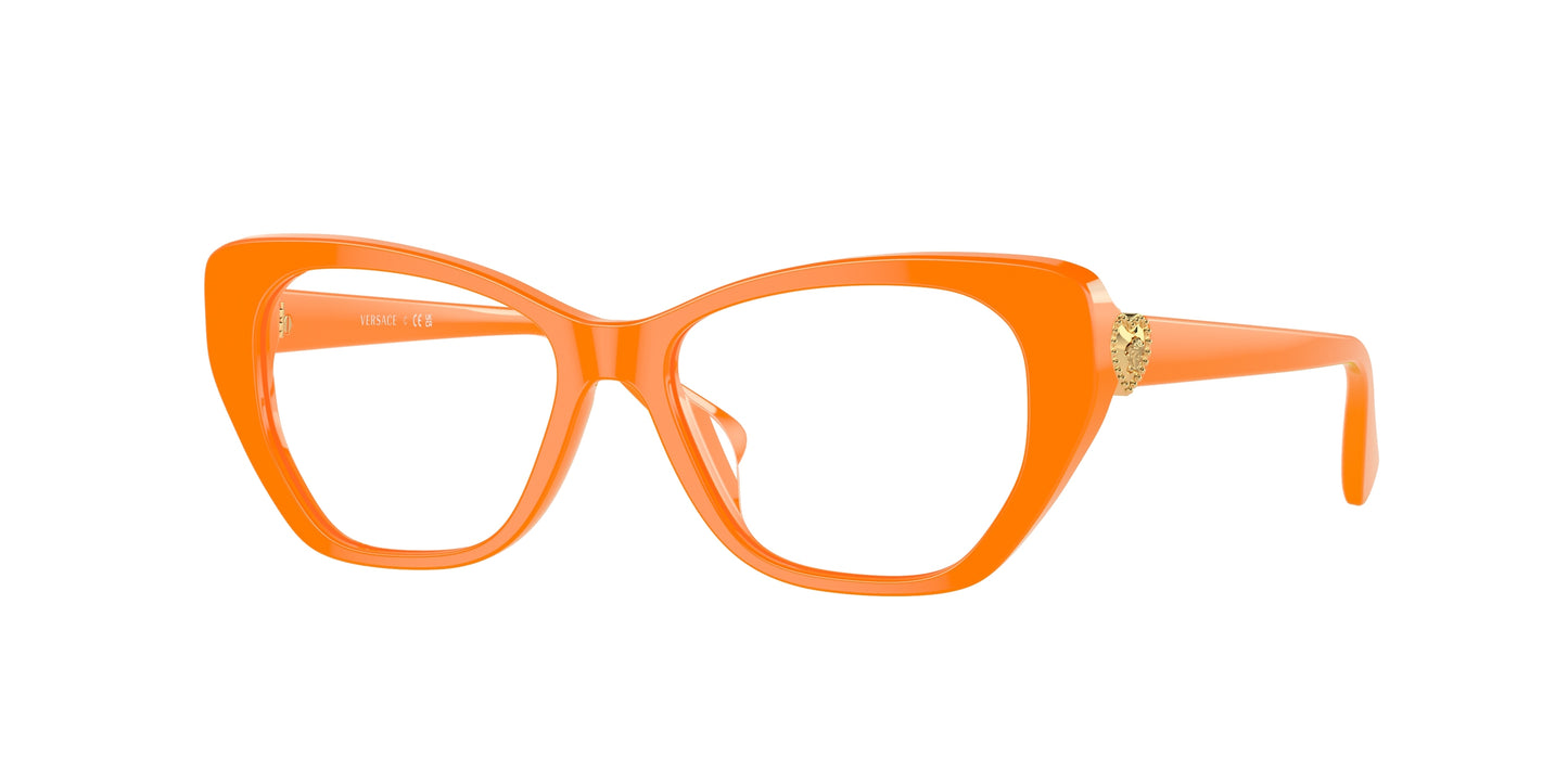 Versace Kids VK3005U Irregular Eyeglasses 5426-Marigold 47-130-14 - Color Map Orange