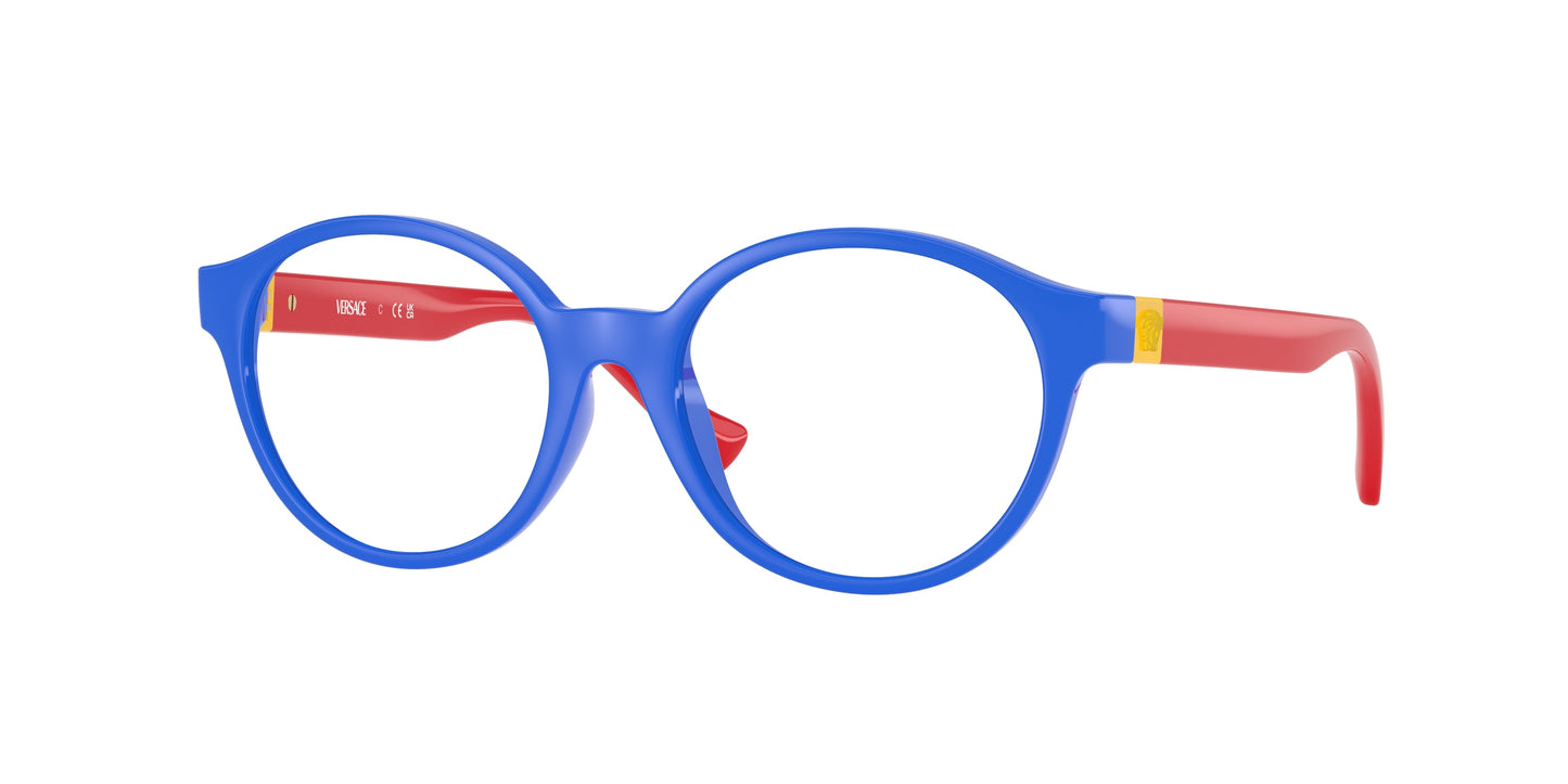 Versace Kids VK3007U Phantos Eyeglasses 5482-Full Blue 48-130-16 - Color Map Blue