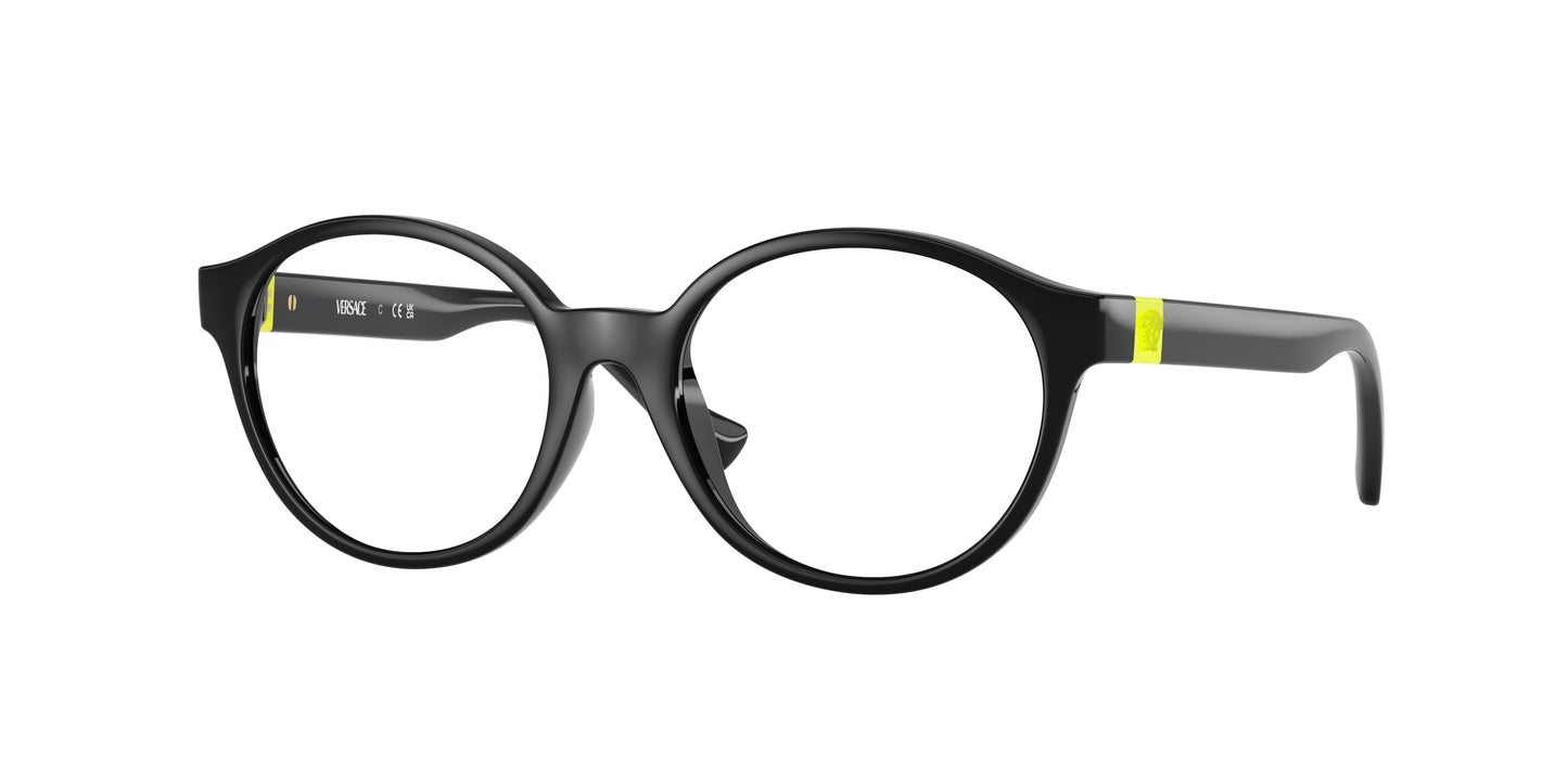 Versace Kids VK3007U Phantos Eyeglasses GB1-Black 48-130-16 - Color Map Black