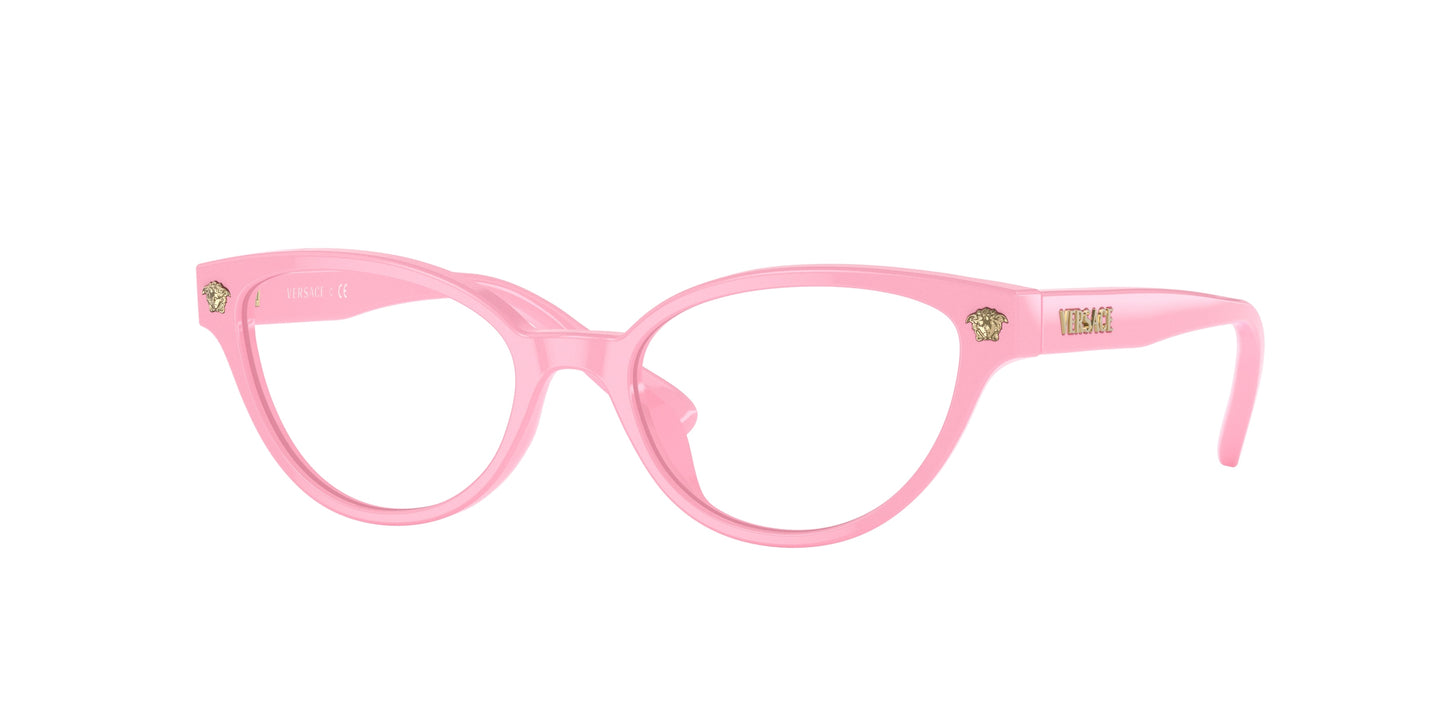 Versace Kids VK3322U Cat Eye Eyeglasses 5376-Pink 47-130-16 - Color Map Pink
