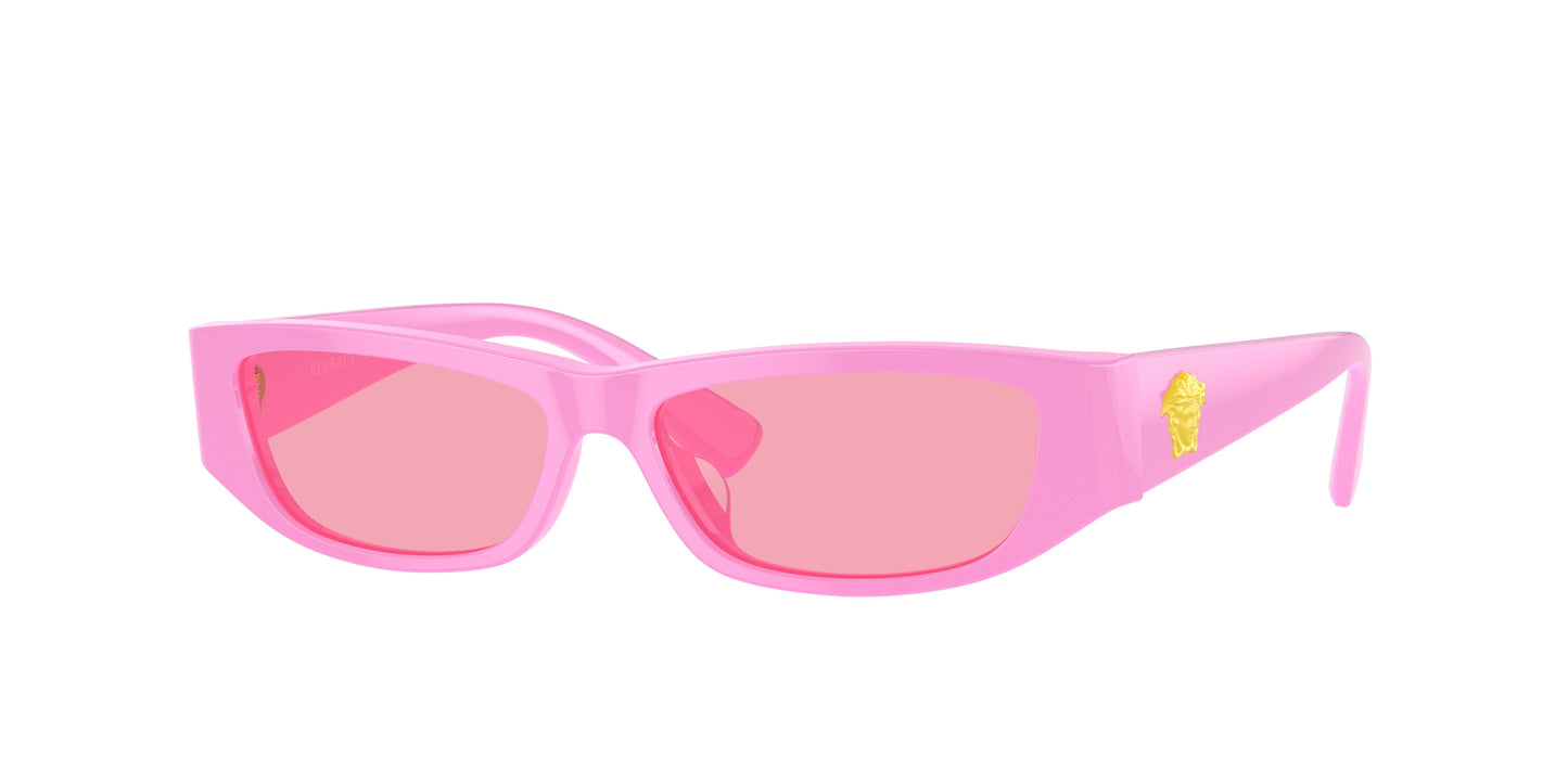 Versace Kids VK4002U Rectangle Sunglasses 539984-Pink 50-130-13 - Color Map Pink