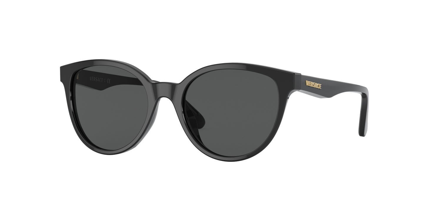 Versace Kids VK4427U Phantos Sunglasses GB1/87-Black 46-130-16 - Color Map Black