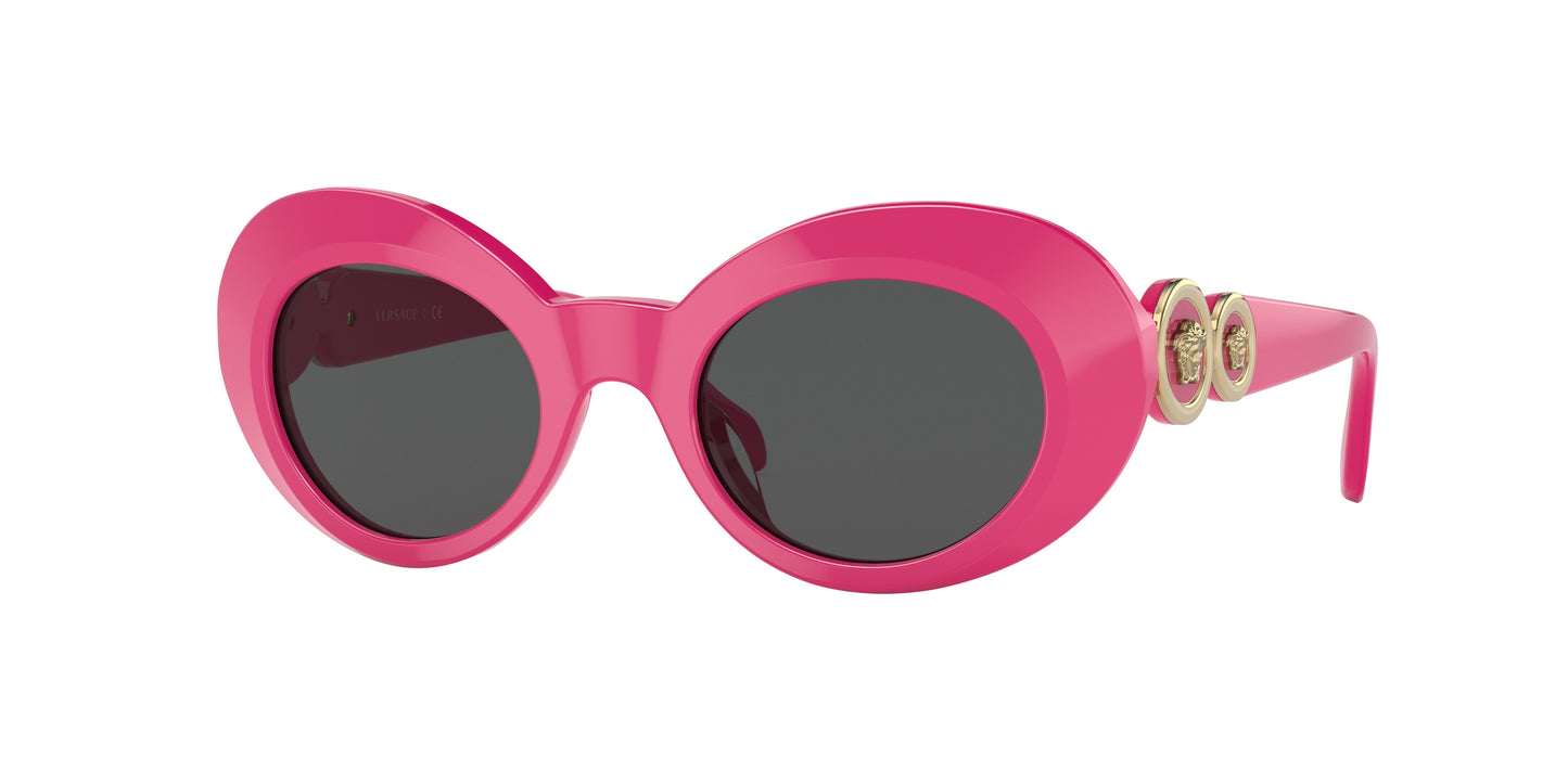 Versace Kids VK4428U Oval Sunglasses 536787-Fuchsia 45-130-20 - Color Map Pink