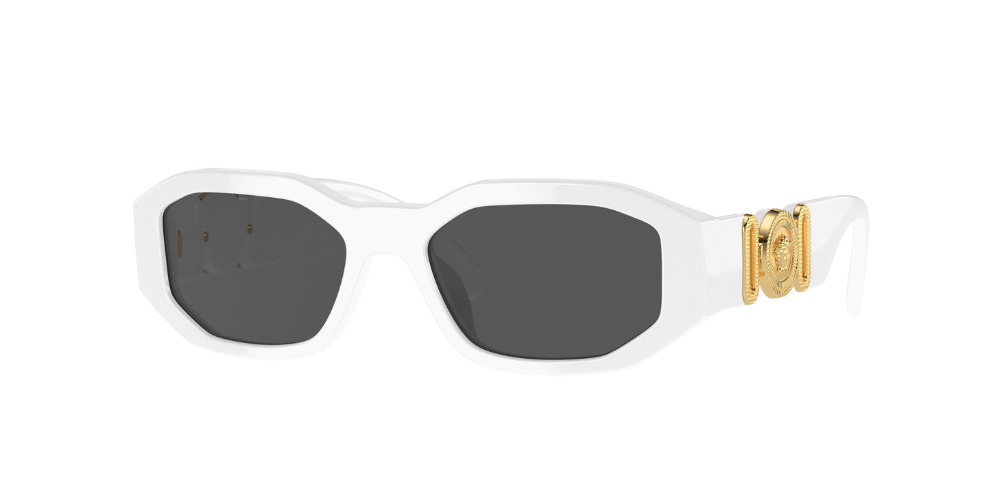Versace Kids VK4429U Irregular Sunglasses 314/87-White 48-130-16 - Color Map White