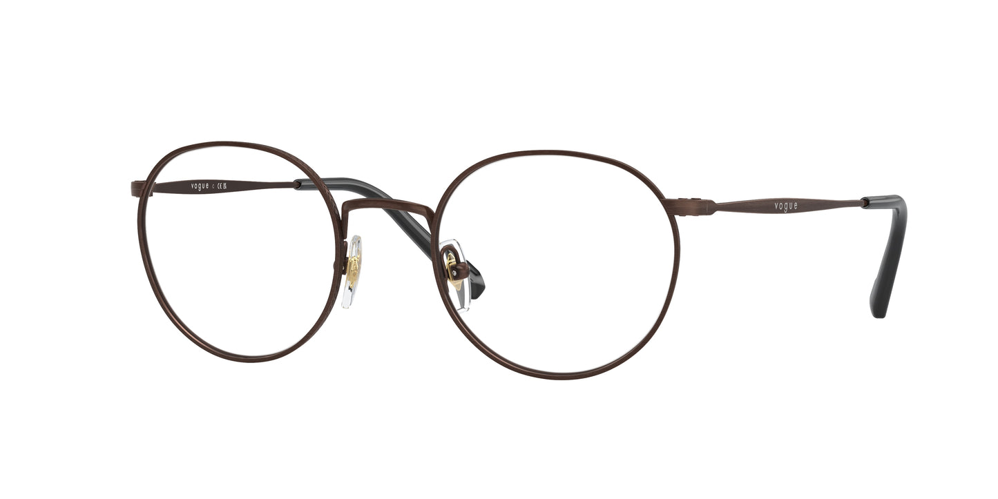 Vogue VO4183 Phantos Eyeglasses 5135-Copper Antique 51-145-21 - Color Map Copper