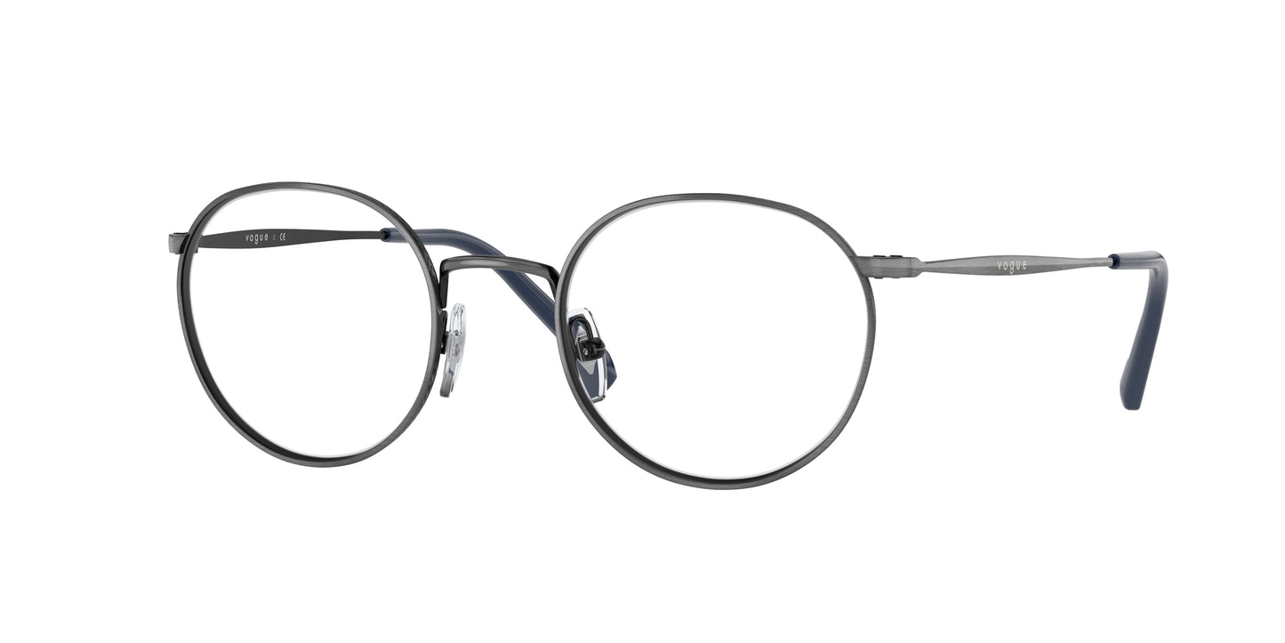 Vogue VO4183 Phantos Eyeglasses 5136-Silver Antique 51-145-21 - Color Map Silver
