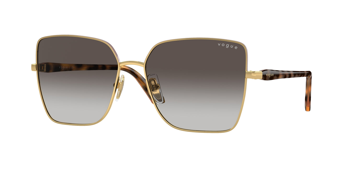 Vogue VO4199S Butterfly Sunglasses 51988G-Top Antique Rose/Gold 58-140-16 - Color Map Gold