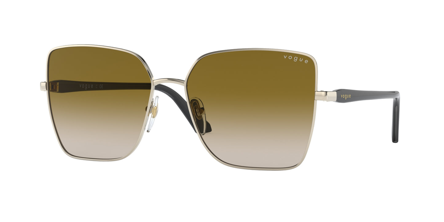 Vogue VO4199S Butterfly Sunglasses 848/6K-Pale Gold 58-140-16 - Color Map Gold