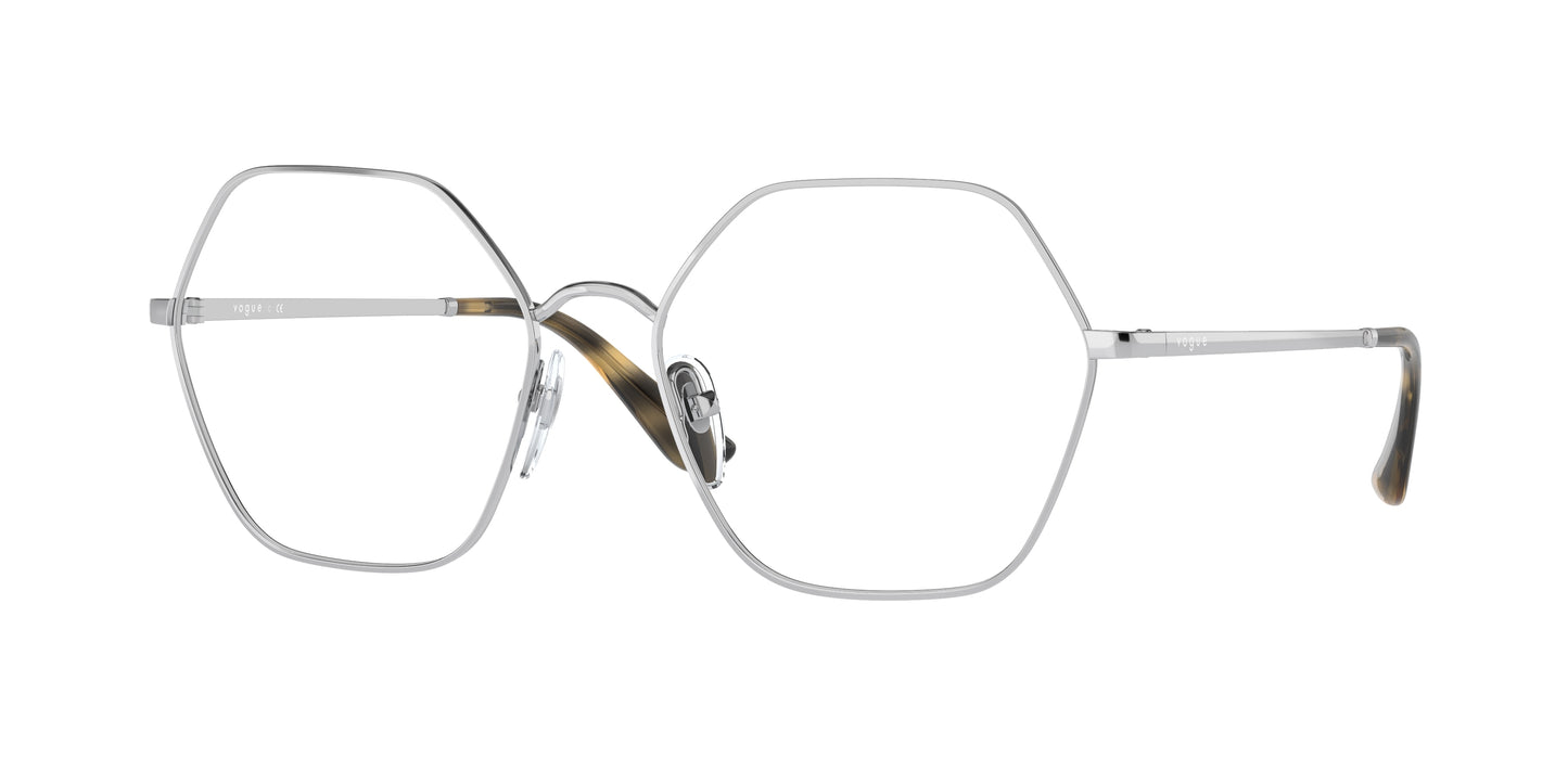 Vogue VO4226 Irregular Eyeglasses 323-Silver 55-135-17 - Color Map Silver