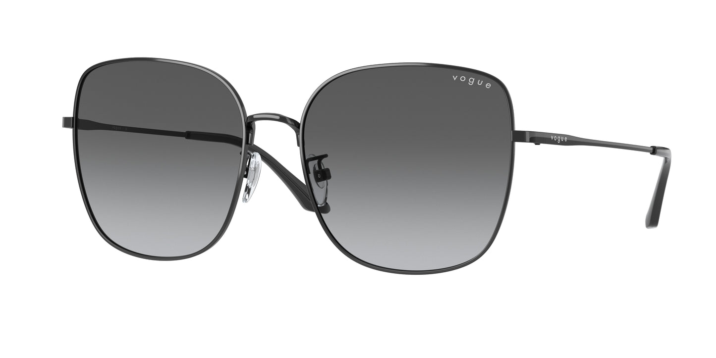 Vogue VO4237SD Square Sunglasses 352/11-Black 58-145-17 - Color Map Black
