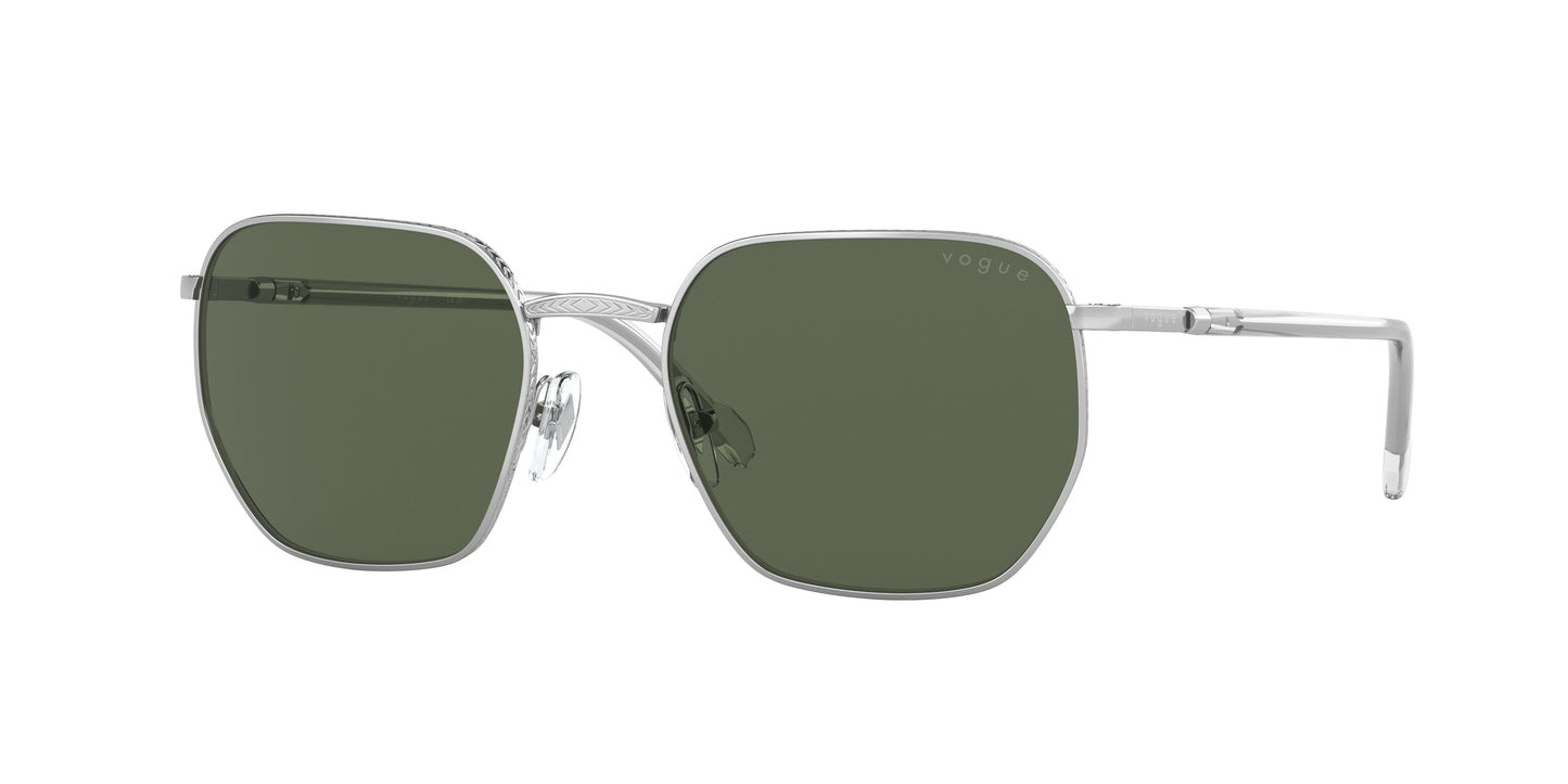 Vogue VO4257S Irregular Sunglasses 323/71-Silver 52-145-19 - Color Map Silver