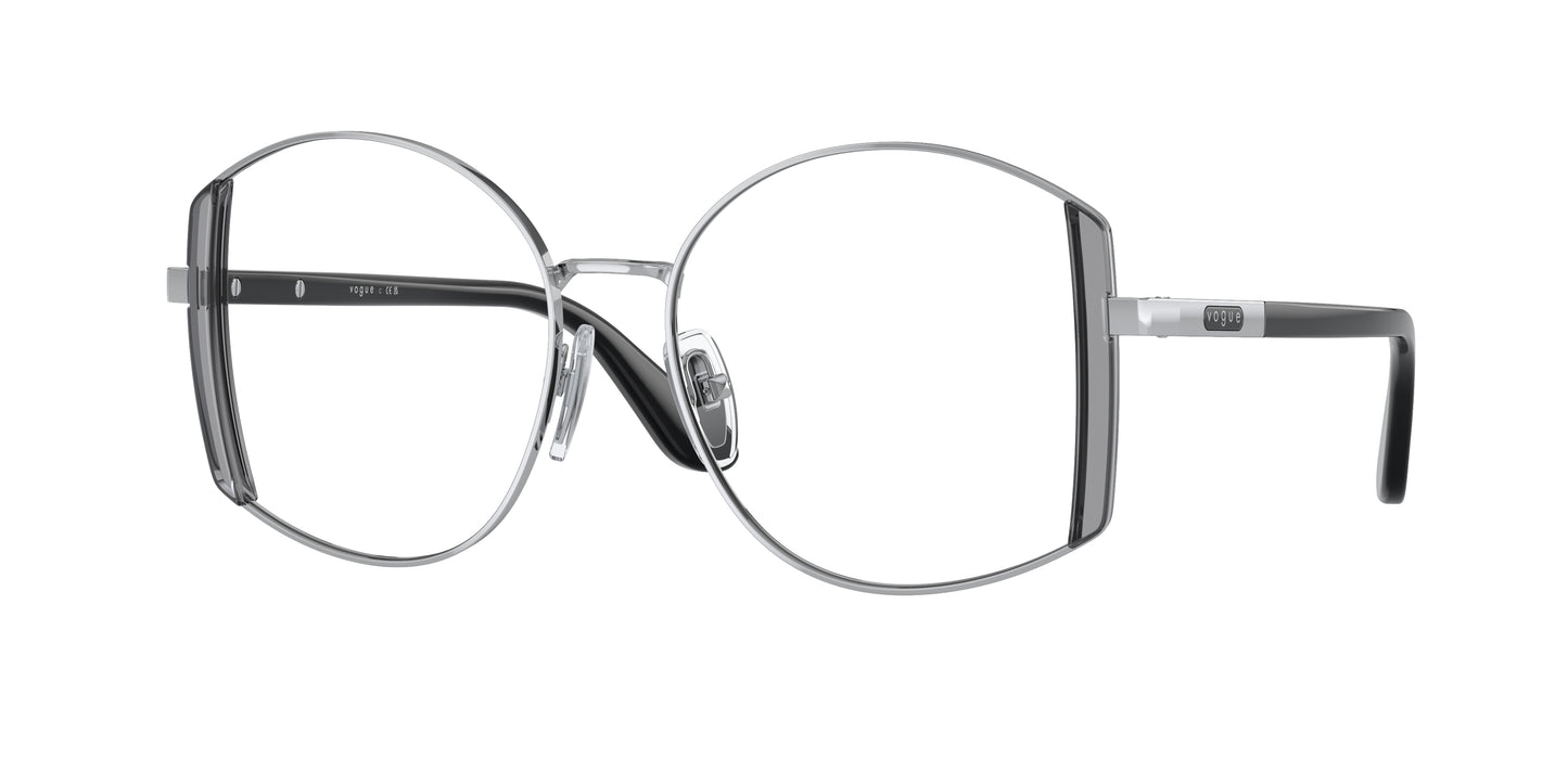 Vogue VO4269 Irregular Eyeglasses 323-Silver 53-140-16 - Color Map Silver