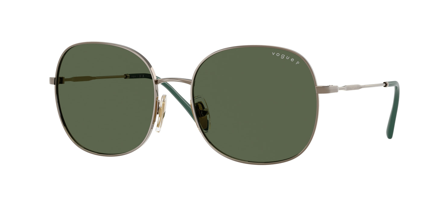 Vogue VO4272S Round Sunglasses 51389A-Light Brown 57-135-18 - Color Map Brown
