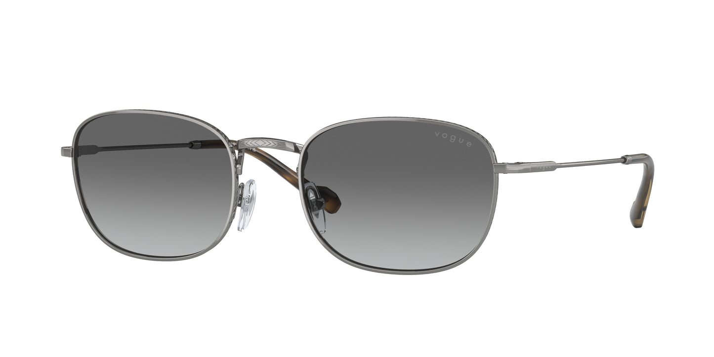 Vogue VO4276S Pillow Sunglasses 548/11-Gunmetal 54-145-20 - Color Map Grey