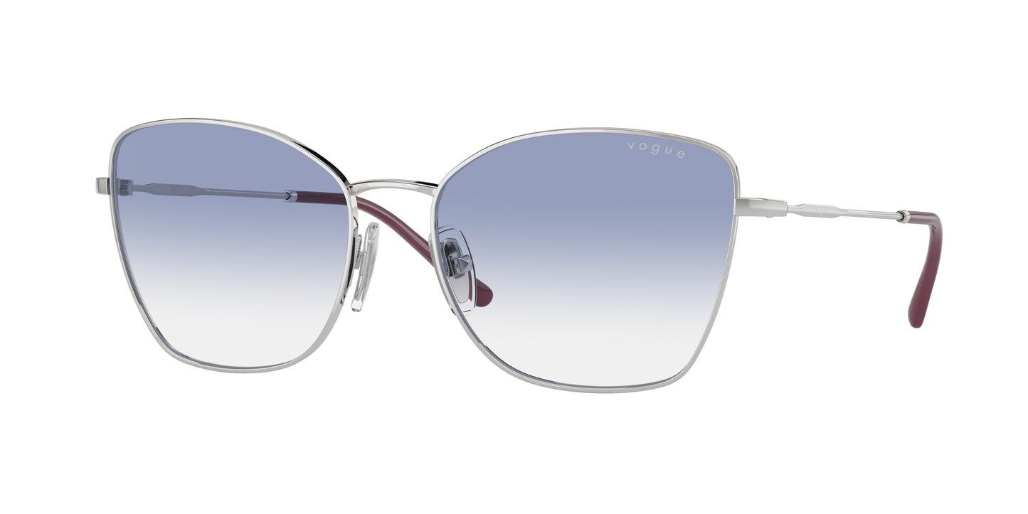 Vogue VO4279S Butterfly Sunglasses 323/19-Silver 58-140-17 - Color Map Silver