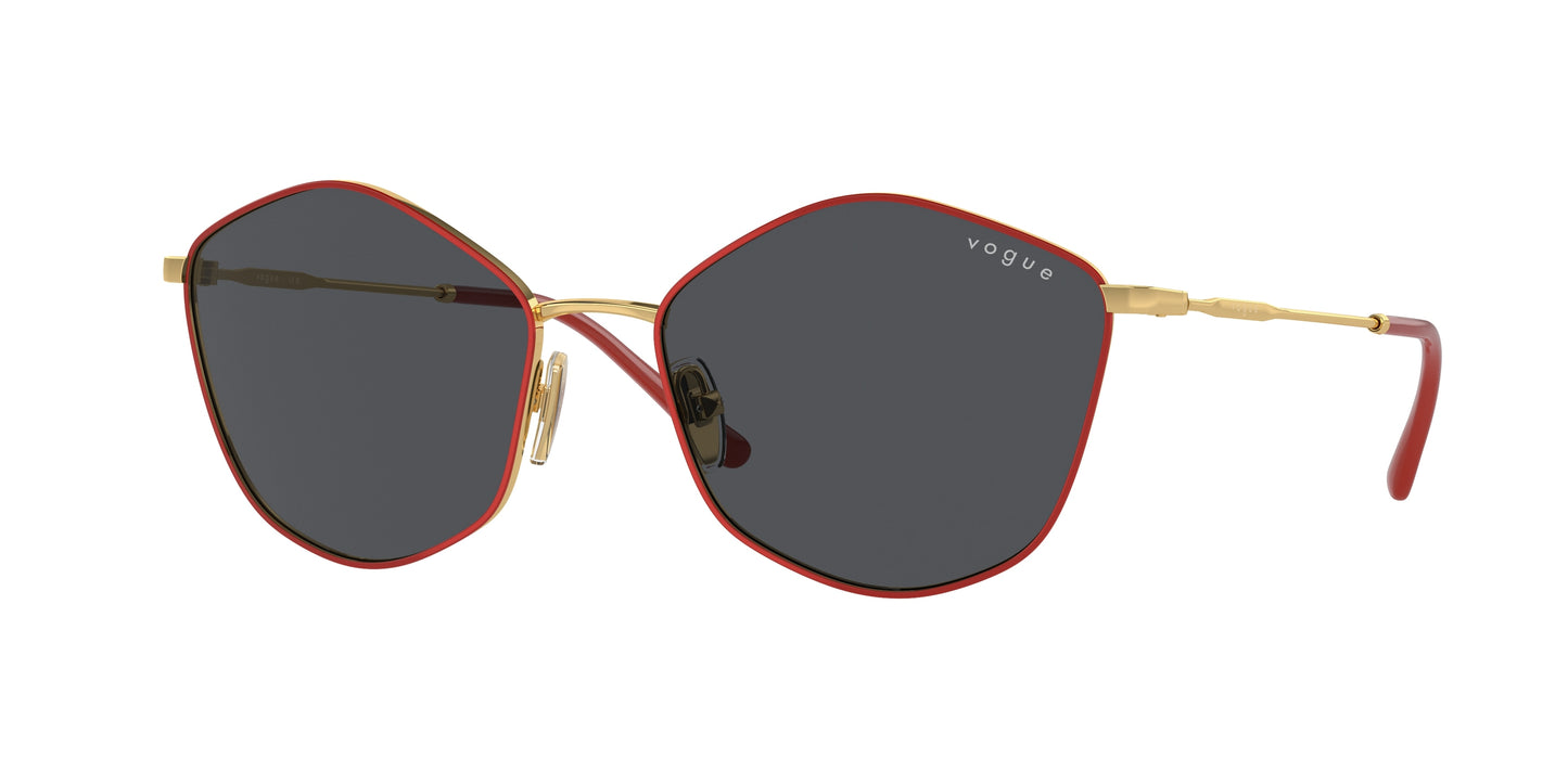 Vogue VO4282S Irregular Sunglasses 280/87-Gold 56-140-17 - Color Map Gold