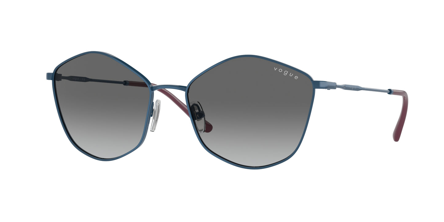 Vogue VO4282S Irregular Sunglasses 510811-Blue 56-140-17 - Color Map Blue