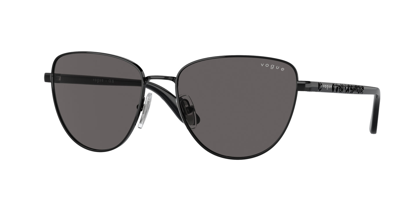 Vogue VO4286S Cat Eye Sunglasses 352/87-Black 56-135-17 - Color Map Black