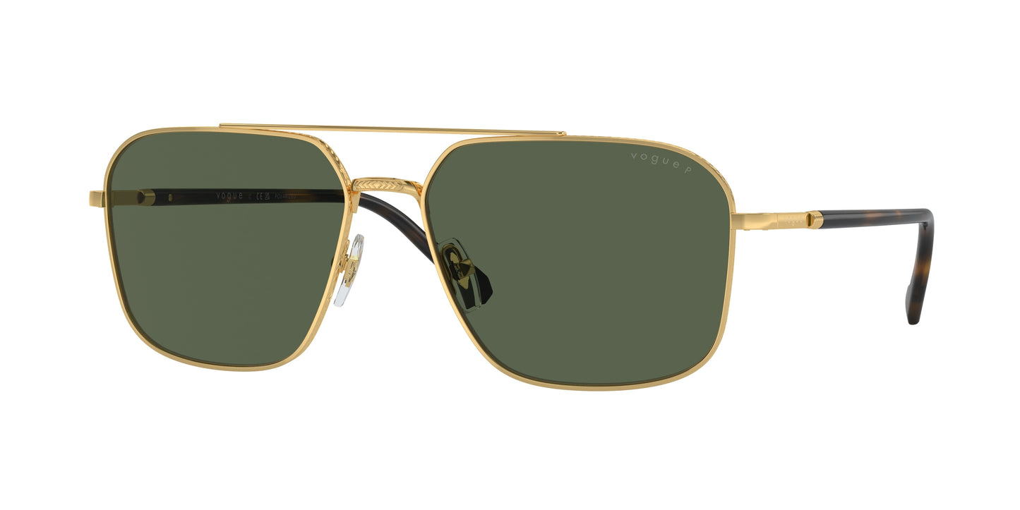 Vogue VO4289S Irregular Sunglasses 280/9A-Gold 59-145-16 - Color Map Gold