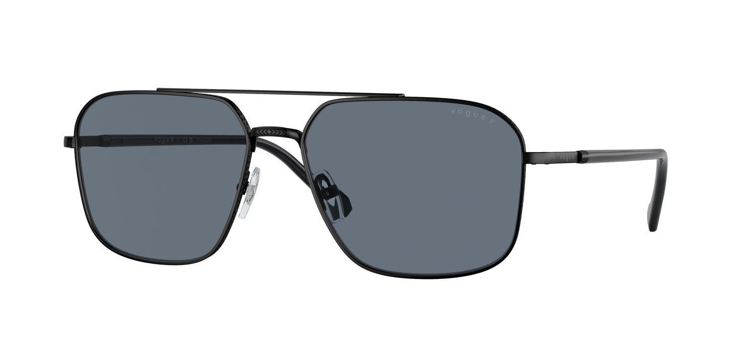 Vogue VO4289S Irregular Sunglasses 352S4Y-Matte Black 59-145-16 - Color Map Black