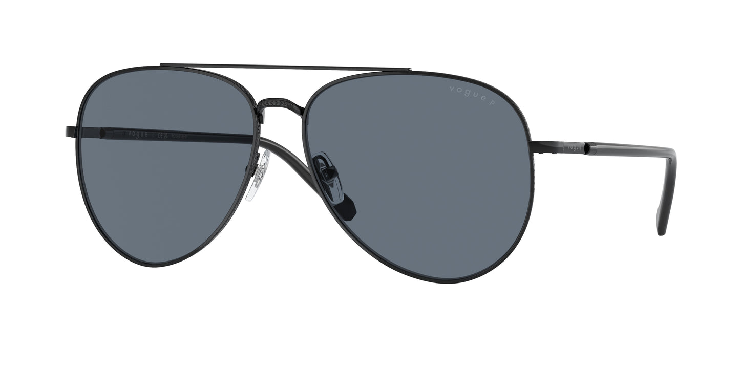 Vogue VO4290S Pilot Sunglasses 352/4Y-Black 60-145-14 - Color Map Black