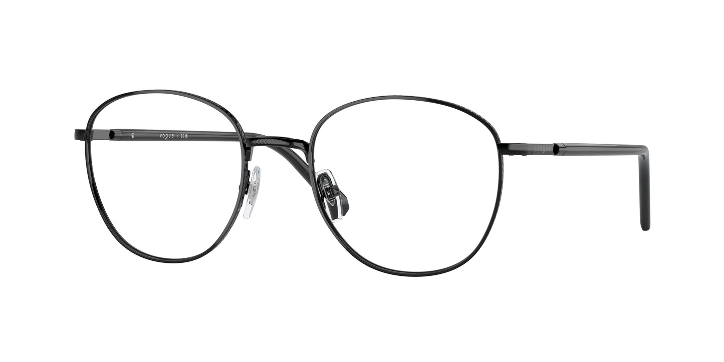 Vogue VO4291 Phantos Eyeglasses 352-Black 52-145-20 - Color Map Black