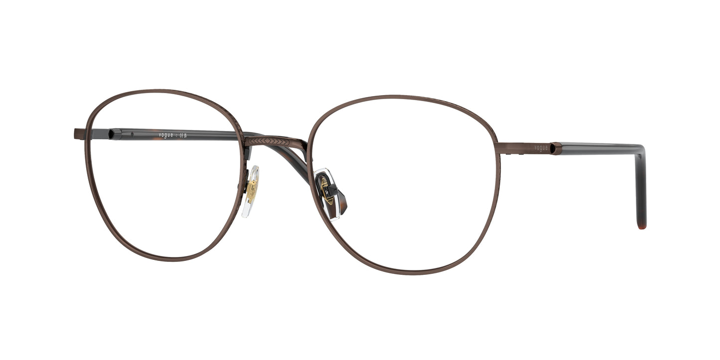 Vogue VO4291 Phantos Eyeglasses 5135-Antique Copper 52-145-20 - Color Map Brown