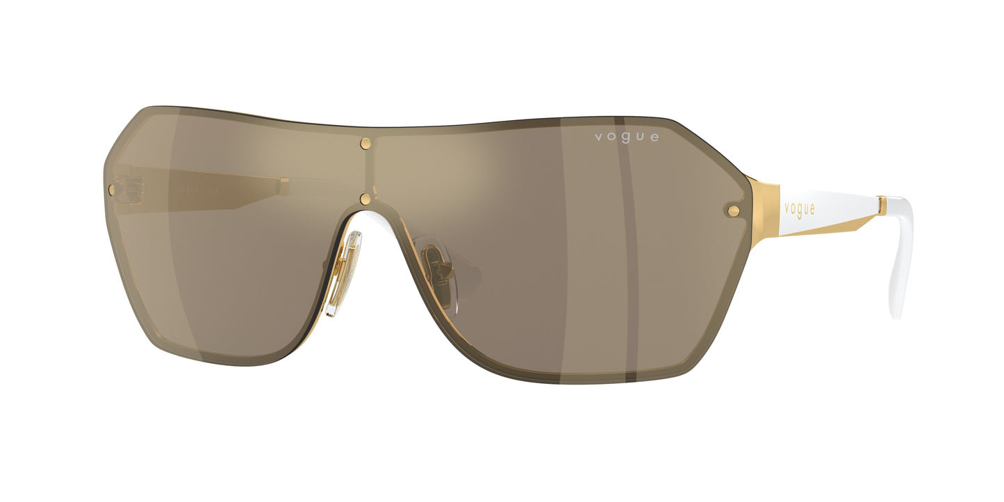 Vogue VO4302S Irregular Sunglasses 280/5A-Gold 41-130-141 - Color Map Gold