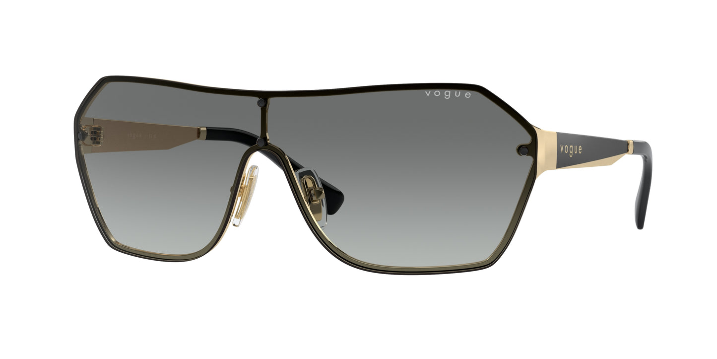 Vogue VO4302S Irregular Sunglasses 848/11-Pale Gold 41-130-141 - Color Map Gold