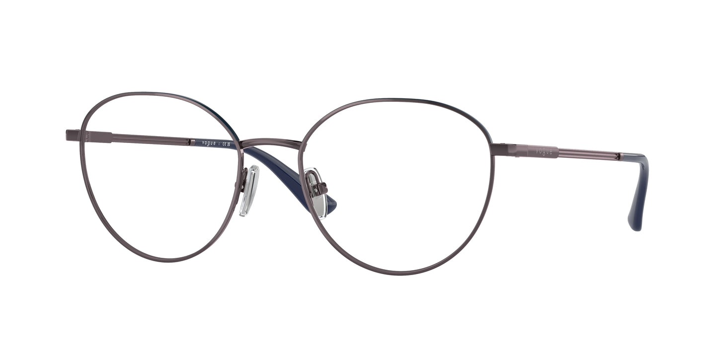Vogue VO4306 Round Eyeglasses 5149-Light Violet/Top Blue 53-140-18 - Color Map Violet
