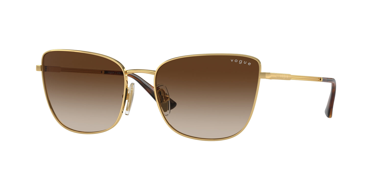 Vogue VO4308S Butterfly Sunglasses 280/13-Gold 56-140-17 - Color Map Gold