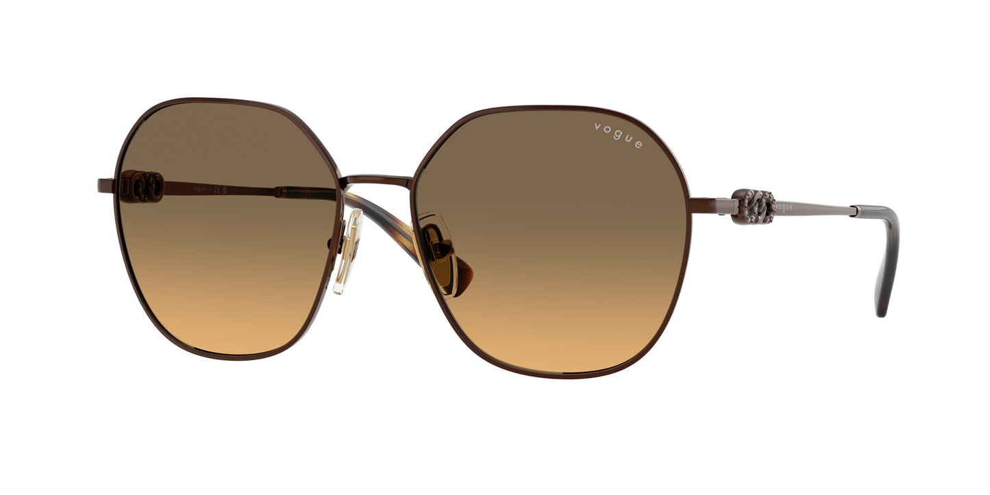 Vogue VO4318SB Irregular Sunglasses 507418-Copper 55-140-16 - Color Map Copper