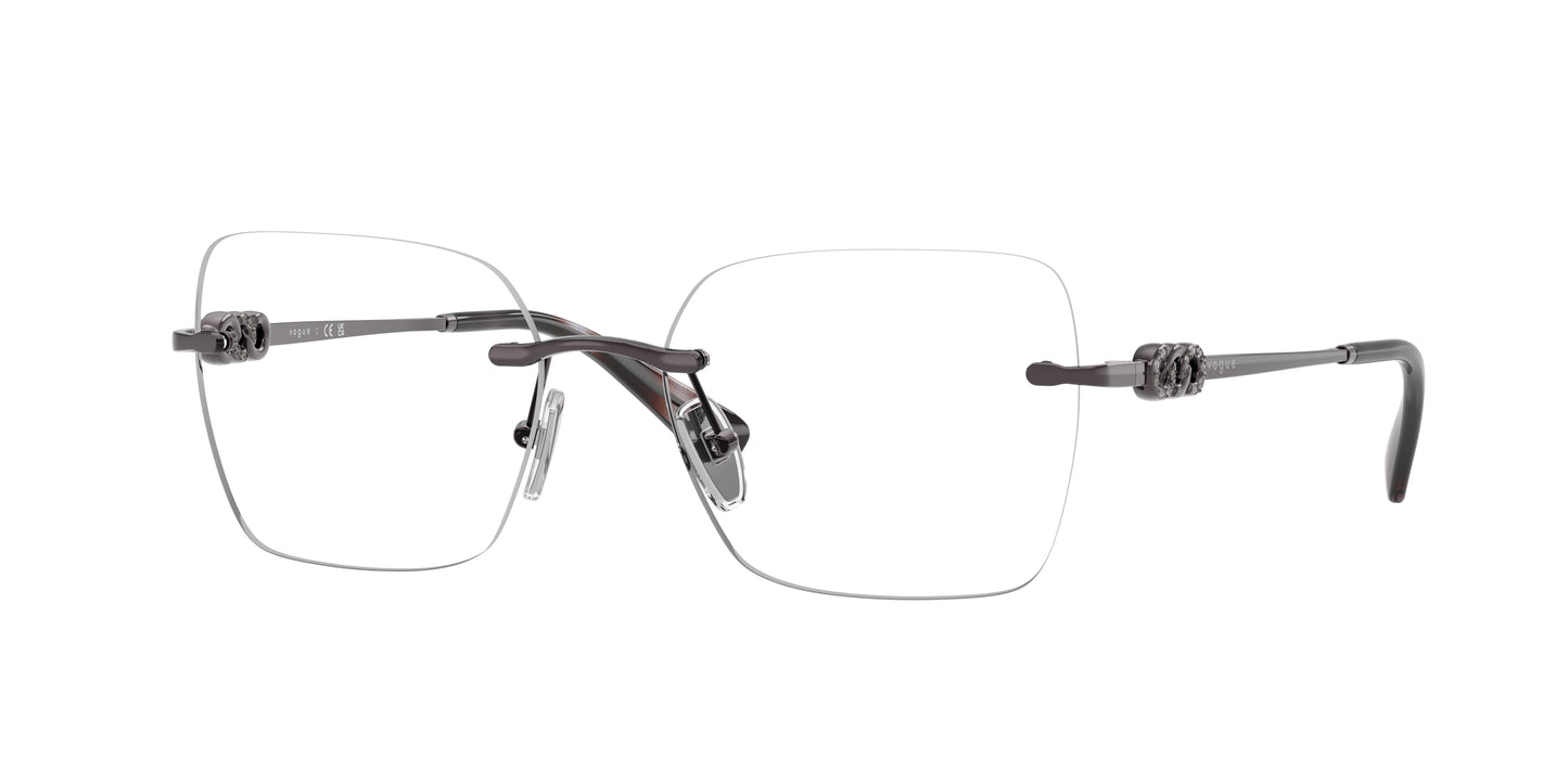 Vogue VO4320B Square Eyeglasses 5149-Light Violet 53-140-17 - Color Map Violet
