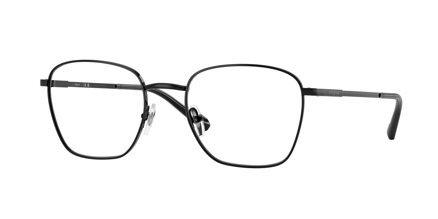 Vogue VO4321 Pillow Eyeglasses 352-Black 53-145-20 - Color Map Black