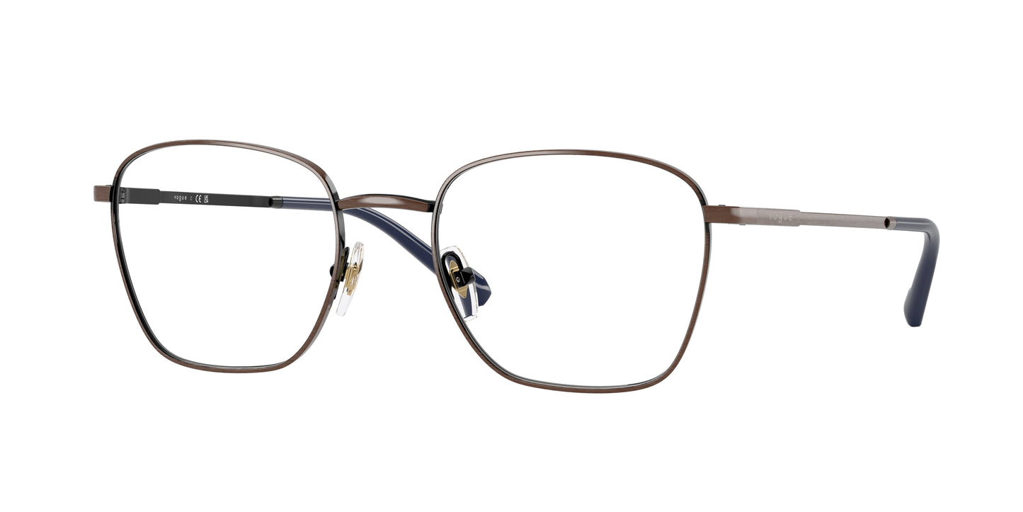 Vogue VO4321 Pillow Eyeglasses 5135-Antique Copper 53-145-20 - Color Map Brown
