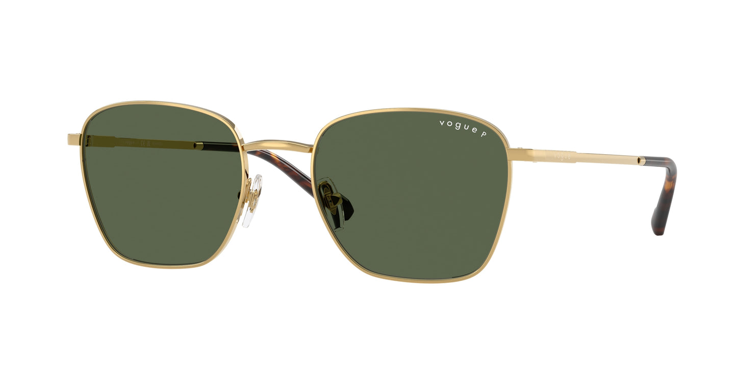 Vogue VO4322S Pillow Sunglasses 280/9A-Gold 53-145-20 - Color Map Gold