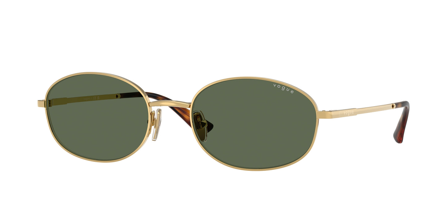 Vogue VO4323S Oval Sunglasses 280/71-Gold 56-140-20 - Color Map Gold