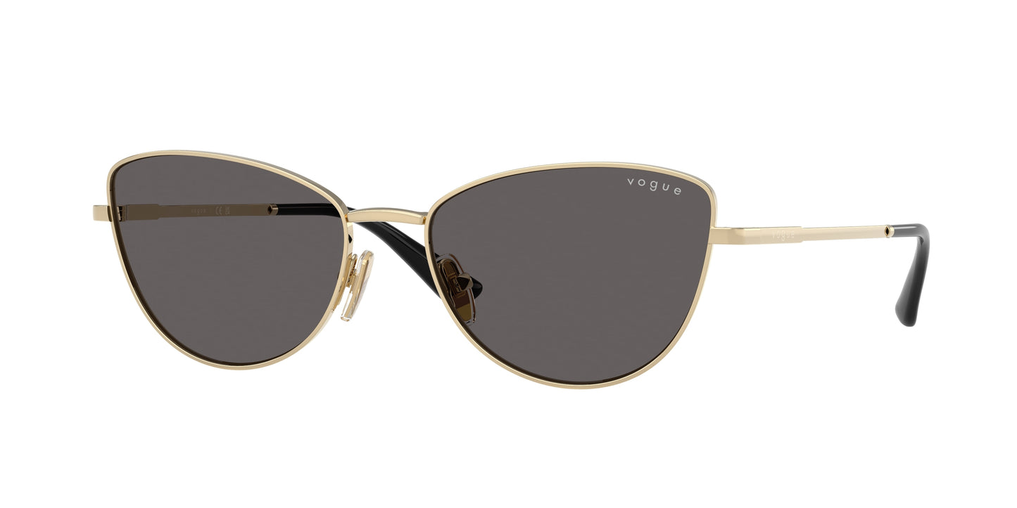 Vogue VO4324S Butterfly Sunglasses 848/87-Pale Gold 56-140-17 - Color Map Gold