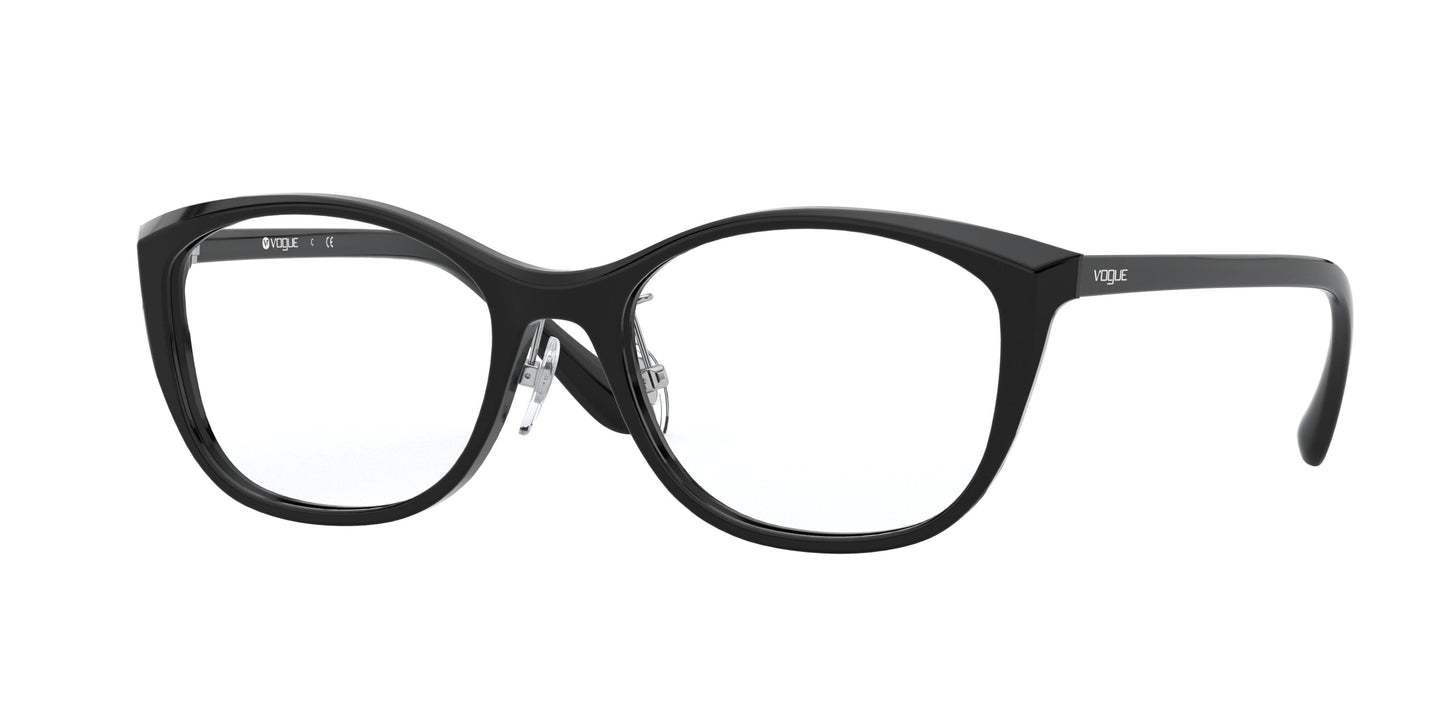 Vogue VO5296D Pillow Eyeglasses W44-Black 54-140-18 - Color Map Black