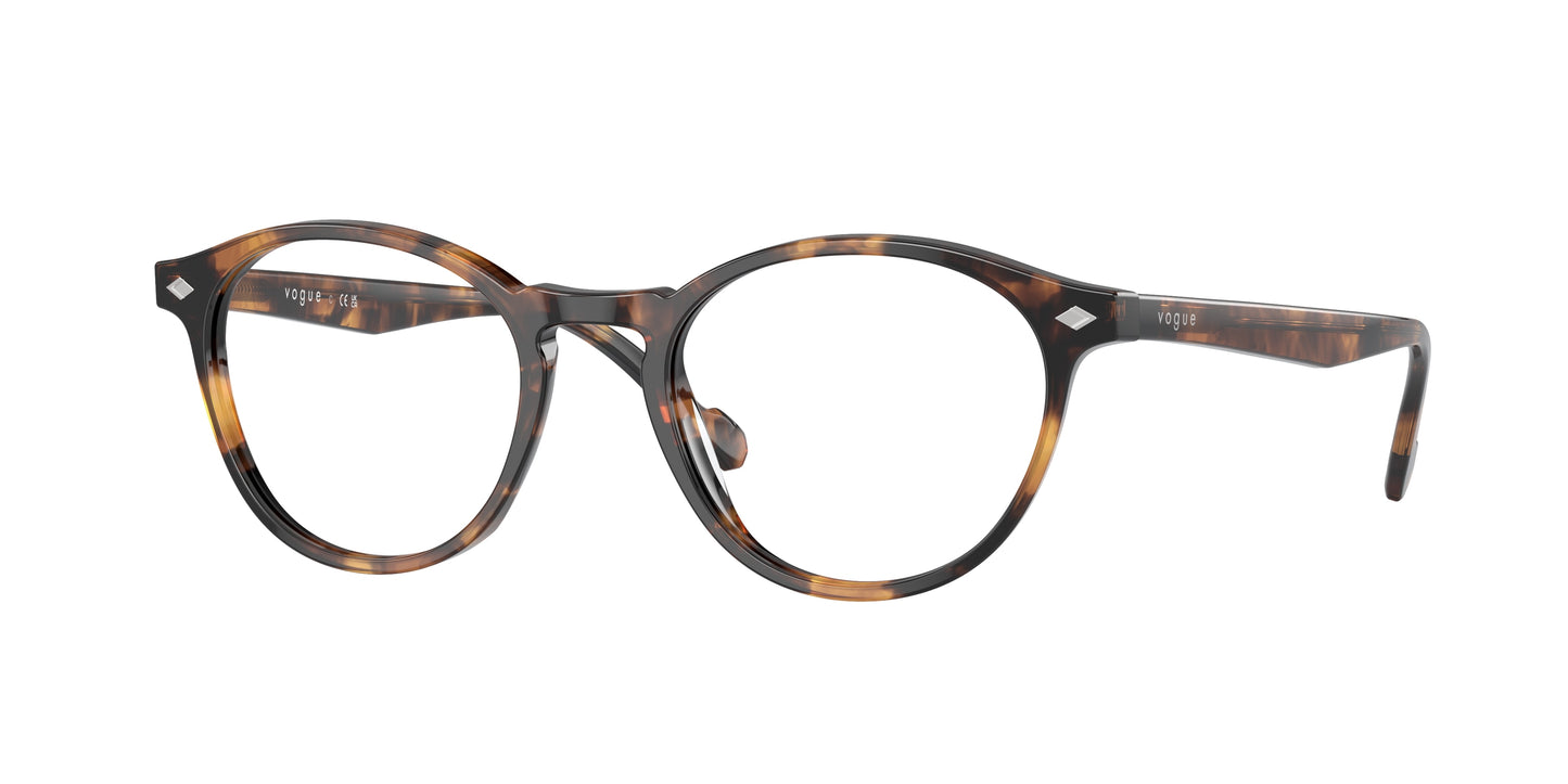 Vogue VO5326 Oval Eyeglasses 2819-Havana Honey 51-145-19 - Color Map Tortoise