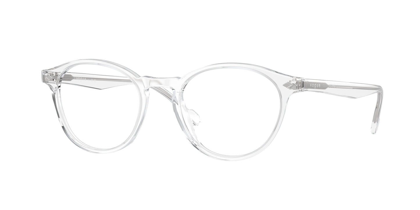 Vogue VO5326 Oval Eyeglasses W745-Transparent 51-145-19 - Color Map Transparent