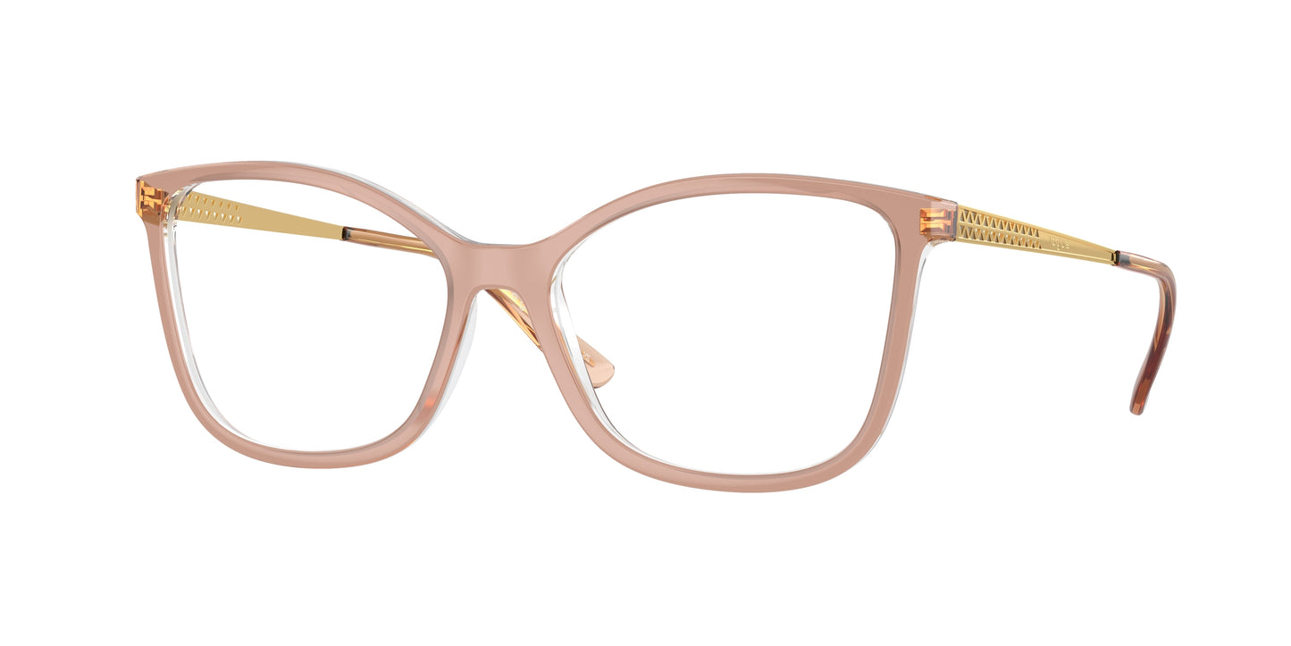 Vogue VO5334 Butterfly Eyeglasses 2847-Top Pink/Transparent 54-140-16 - Color Map Pink
