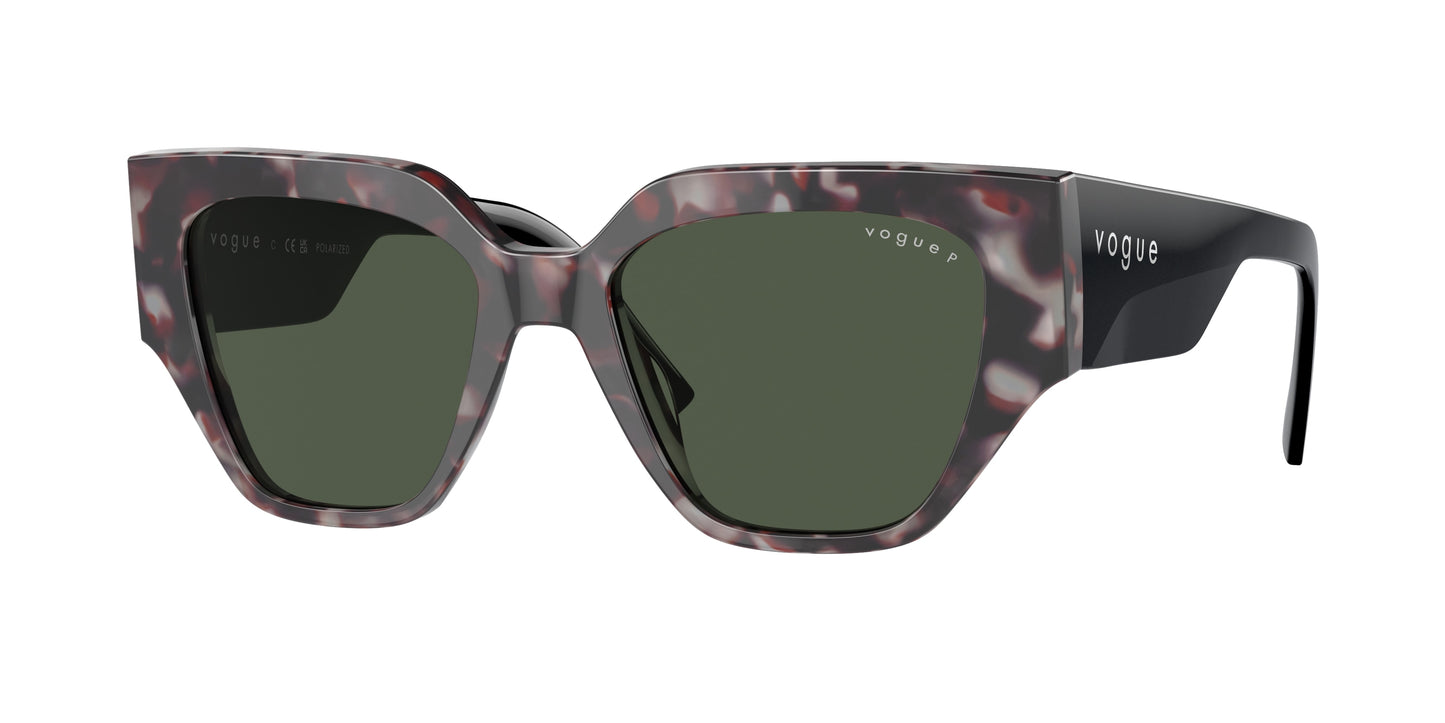 Vogue VO5409S Irregular Sunglasses 31499A-Grey Tortoise 52-140-18 - Color Map Grey