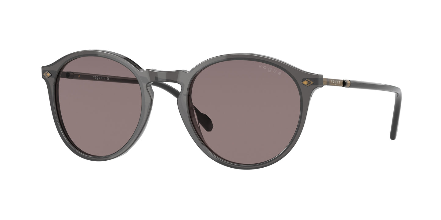 Vogue VO5432S Phantos Sunglasses 29237N-Grey Transparent 51-145-21 - Color Map Grey