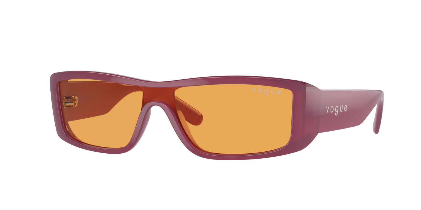 Vogue VO5442SM Rectangle Sunglasses 3168/7-Opal Violet 22-130-122 - Color Map Violet