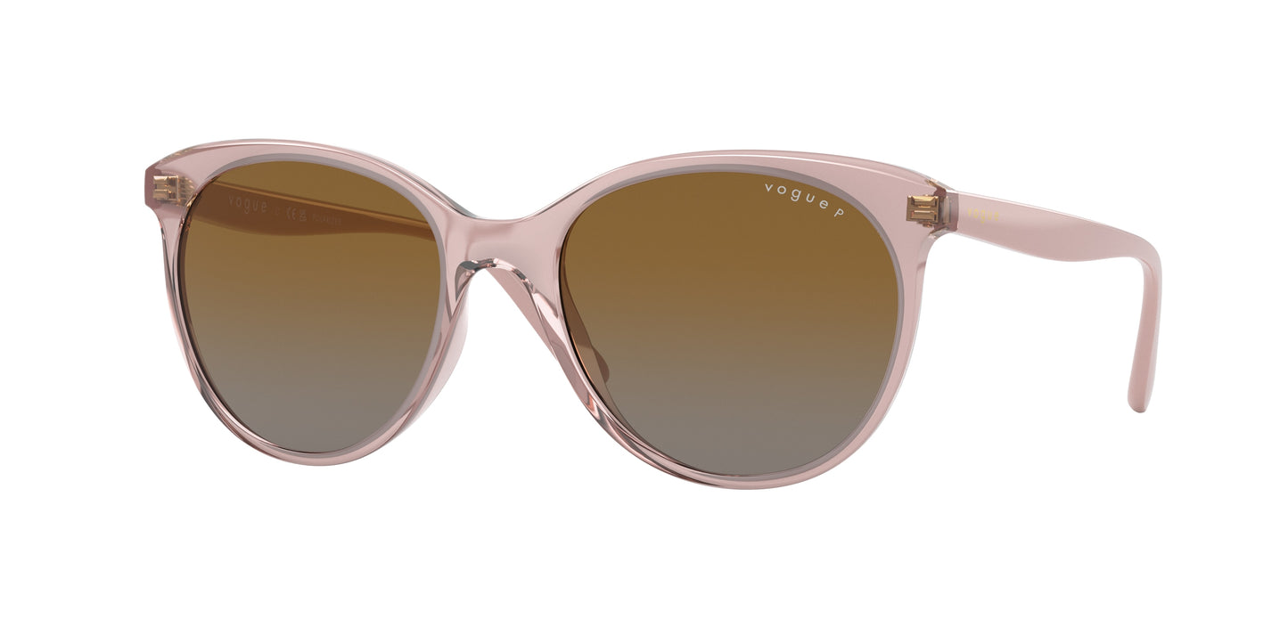 Vogue VO5453S Phantos Sunglasses 2942T5-Transparent Pink 53-140-18 - Color Map Pink