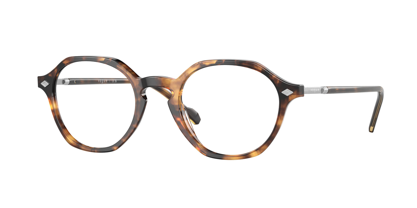 Vogue VO5472 Irregular Eyeglasses 2819-Havana Honey 49-145-21 - Color Map Tortoise