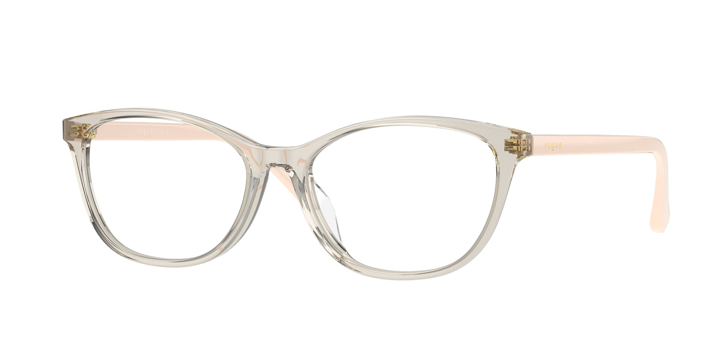 Vogue VO5502D Cat Eye Eyeglasses 2998-Transparent 54-145-16 - Color Map Transparent